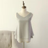 Image of 2020 Fashion Brand Women's blouse Summer sleeveless Chiffon shirt