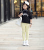 Image of Elastic Pencil Trousers Child Solid Leggings
