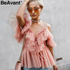 Image of Off shoulder women blouses for summer