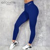 Image of Black Sport Leggings for Fitness Women Push Up