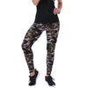 Image of Graffiti Leggings Floral Patterned Print Leggings
