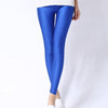 Image of Women Shiny Pant Leggings Hot Selling Leggings Solid Color Fluorescent