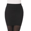Image of Cheapest Free Shipping New Fashion 2019 Summer Women Skirt High Waist Candy Color Plus Size Elastic Pleated Sexy Short Skirt