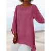 Image of O-Neck Long Sleeve for Women's and Blouses