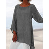 Image of O-Neck Long Sleeve for Women's and Blouses