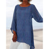 Image of O-Neck Long Sleeve for Women's and Blouses