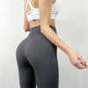 Image of Grey Seamless Sport Leggings Women for Fitness Workout Pants
