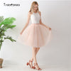 Image of Gothic 5 Layers 65cm Mix Colors Tutu Tulle Skirt Women Streetwear High Waist Pleated Midi Skirts spudniczki jupe rokken faldas