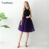 Image of Gothic 5 Layers 65cm Mix Colors Tutu Tulle Skirt Women Streetwear High Waist Pleated Midi Skirts spudniczki jupe rokken faldas