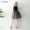 Image of Gothic 5 Layers 65cm Mix Colors Tutu Tulle Skirt Women Streetwear High Waist Pleated Midi Skirts spudniczki jupe rokken faldas