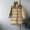 Image of Thick Jacket Women Winter Outerwear Coats Female Long Casual