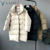 Image of Thick Jacket Women Winter Outerwear Coats Female Long Casual