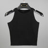 Image of Hot 2019 New Women Sexy Cotton Crop Top Crop Bustier Multicolor Sleeveless Cropped Blusas Vest Tank Top Camisole