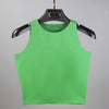 Image of Hot 2019 New Women Sexy Cotton Crop Top Crop Bustier Multicolor Sleeveless Cropped Blusas Vest Tank Top Camisole