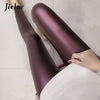 Image of PU Faux Leather Leggings Women 4 Colors Skinny Pants