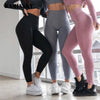 Image of High Waist Seamless Leggings For Women Solid Push Up Leggings
