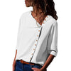 Image of Leisure Blouse Long Sleeve Women Blouses and Skew Collar