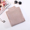 Image of Marwin New-coming Autumn Winter Turtleneck Pullovers Sweaters Primer shirt long sleeve Short Korean Slim-fit tight sweater