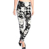 Image of Print Flower Leggings for Plus Size