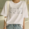 Image of T-shirt Summer Short Sleeve Top Tees Female