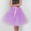 Image of Petticoat 5 Layers 60cm Tutu Tulle Skirt Vintage Midi Pleated Skirts