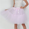 Image of Petticoat 5 Layers 60cm Tutu Tulle Skirt Vintage Midi Pleated Skirts
