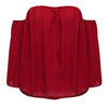 Image of Stylish Women Off Shoulder Casual Blouse Shirt