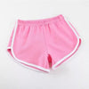 Image of Women Shorts Summer Striped Athletic Short Ladies Running Fitness Jogging Clothe