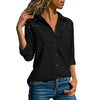 Image of Women Blouses Elegant Pure Long Sleeve Blouse