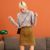 Image of SAM'S TREE Multicolor Solid Minimalist Style Casual Knit Pullover Sweaters Women