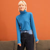Image of SAM'S TREE Multicolor Solid Minimalist Style Casual Knit Pullover Sweaters Women