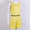 Image of Women OL Solid Loose Palysuits Summer Chiffon