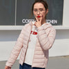 Image of New basic Down Winter jackets Women Winter plus velvet hooded
