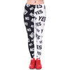 Image of High Waist Leggings Woman Pants