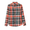 Image of Women Plaid Shirt Checks Flannel Shirts Female Long Sleeve Blouse