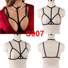 Image of Pentagram Bondage Body Harness Lingerie Goth Crop Cage Bra Lingerie