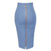 Image of 2020 Knitted Elastic Sweet Pencil Skirt