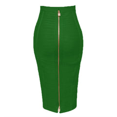 2020 Knitted Elastic Sweet Pencil Skirt