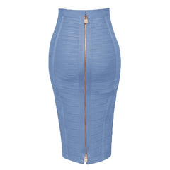 2020 Knitted Elastic Sweet Pencil Skirt