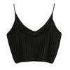 Image of Hot Women's Summer Basic Sexy Strappy Sleeveless Racerback Crop Top