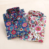 Image of Floral Women Blouses Long Sleeve Shirt