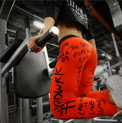 High Waist Elastic Workout Leggings for Gym Sport