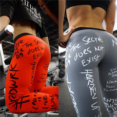 High Waist Elastic Workout Leggings for Gym Sport