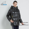 Image of New Winter Female Jacket High Quality Hooded Coat