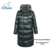 Image of New Winter Female Jacket High Quality Hooded Coat