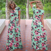 Image of Tunic Maxi Dress Women Evening Party Dress