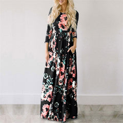 Tunic Maxi Dress Women Evening Party Dress