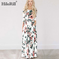 Tunic Maxi Dress Women Evening Party Dress