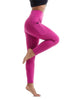 Image of high waist sports legging with pocket for women