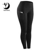 Image of high waist sports legging with pocket for women